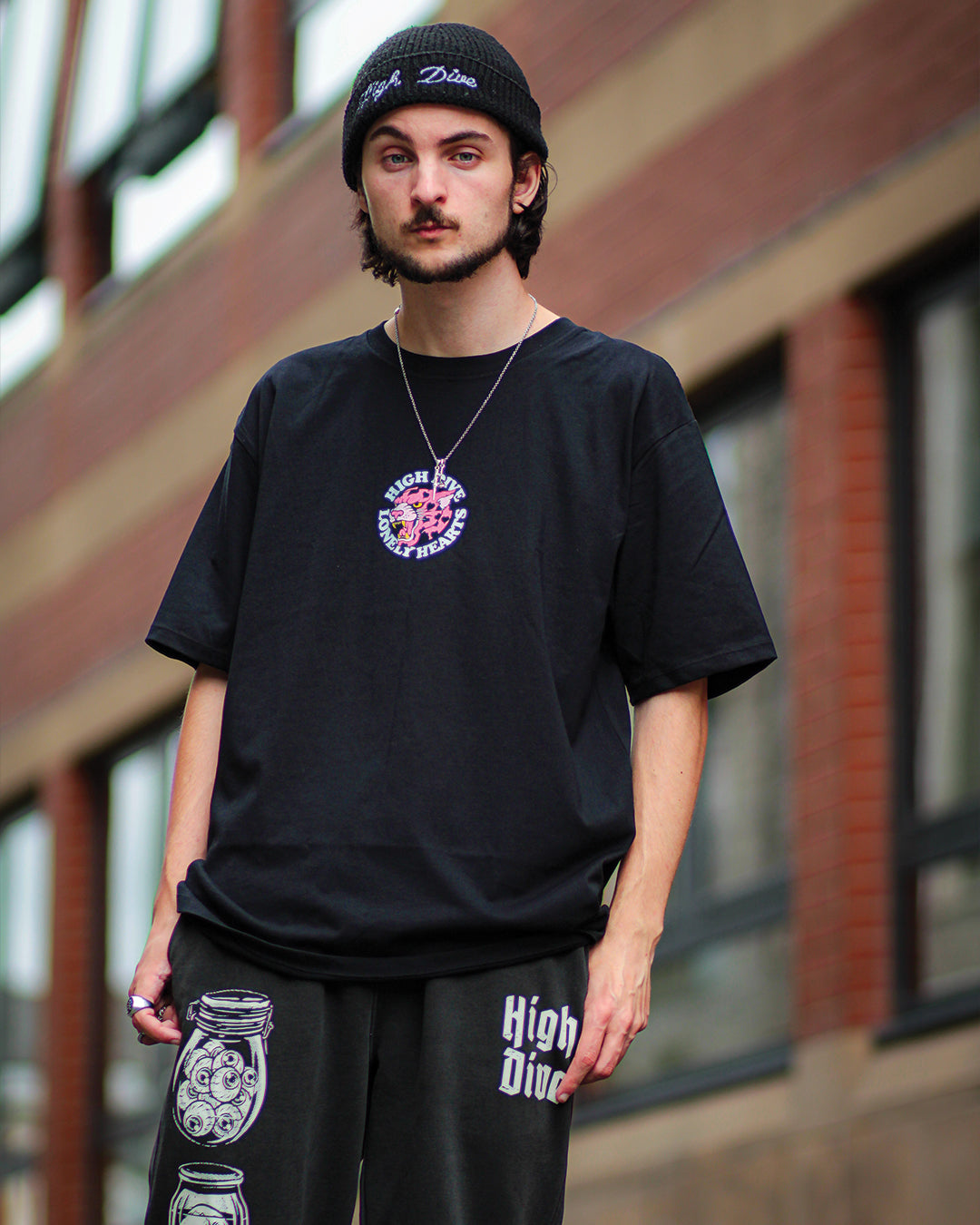 Lonely Hearts Black Tee