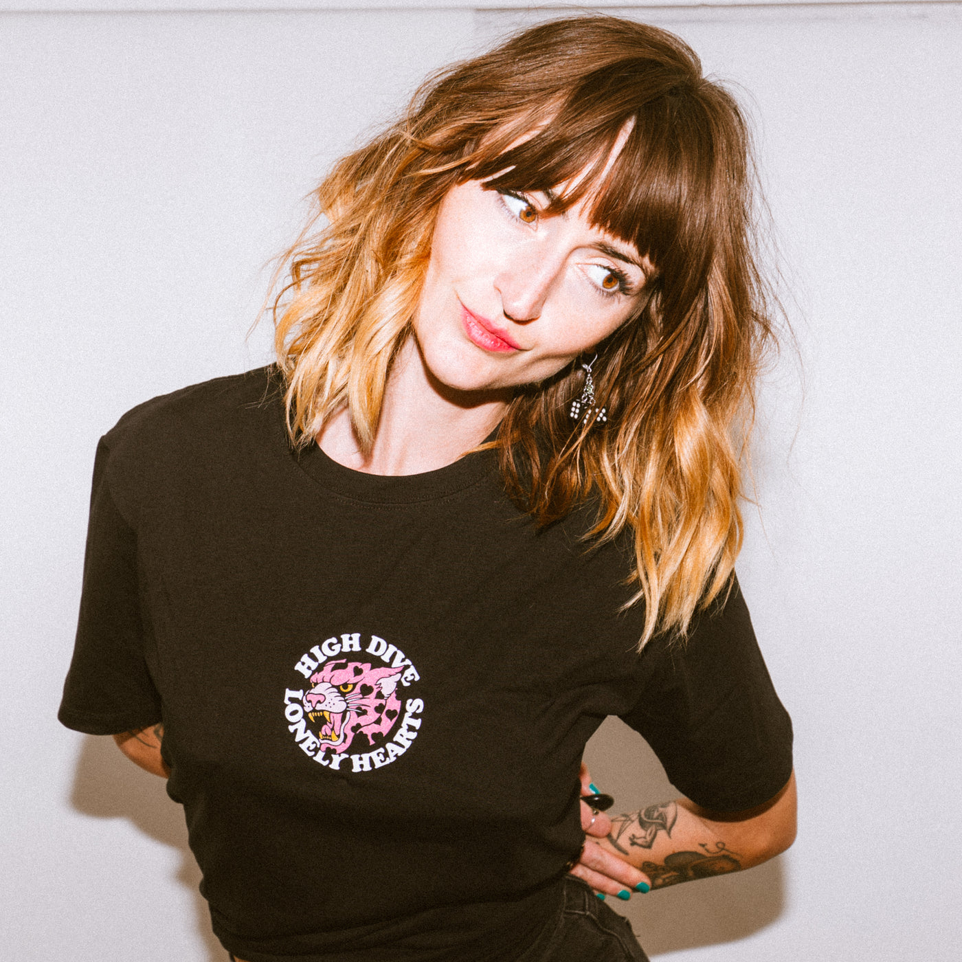 Lonely Hearts Black Tee