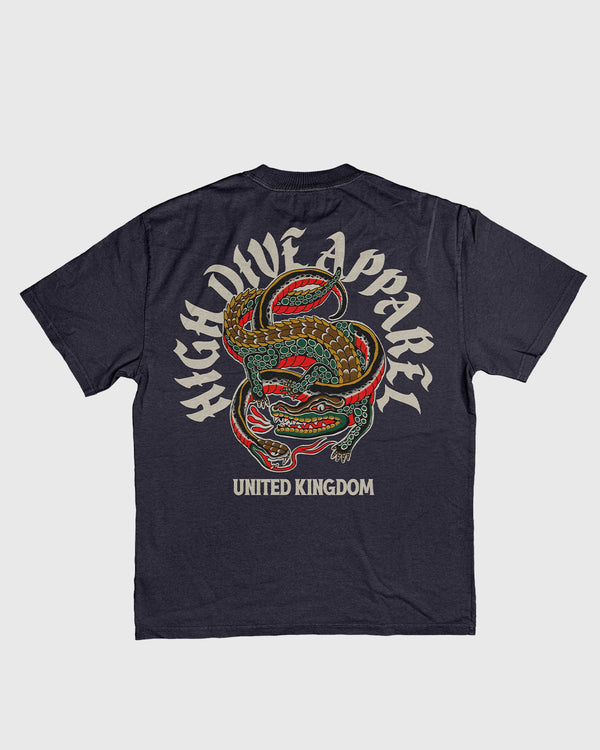 Croc Heavy Midnight Blue Tee