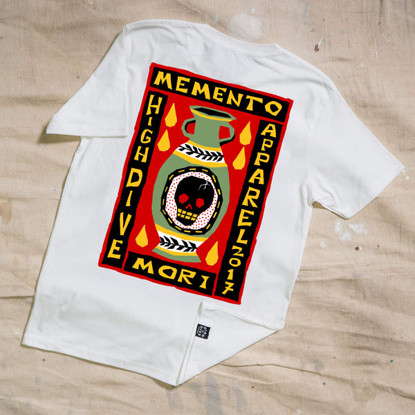 Memento Mori White Tee