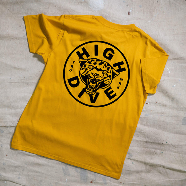 Panther Logo Mustard Tee