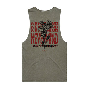 Nevermind Stonewash Moss Vest