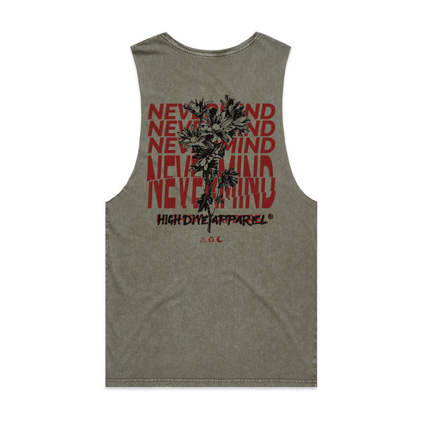 Nevermind Stonewash Moss Vest