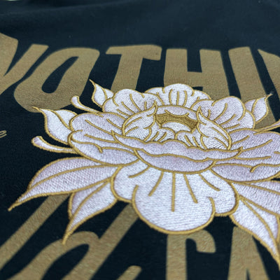 Nothing Gold Can Stay Embroidered Oversized Hoody