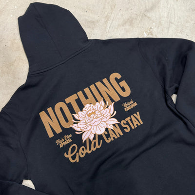 Nothing Gold Can Stay Embroidered Oversized Hoody