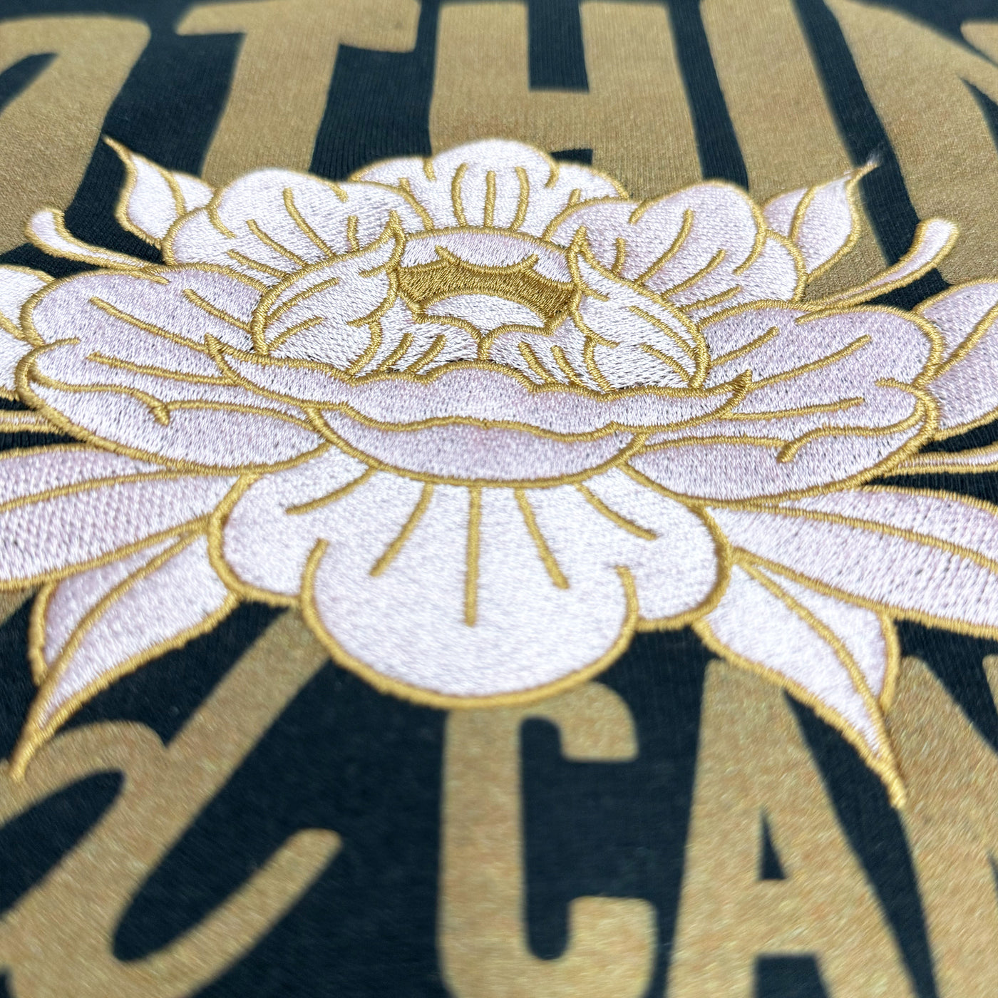 Nothing Gold Can Stay Embroidered Oversized Hoody