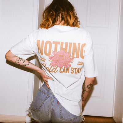 Nothing Gold Can Stay White Tee