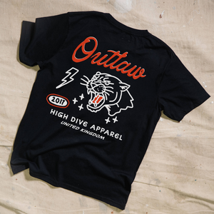 Outlaw Black Tee