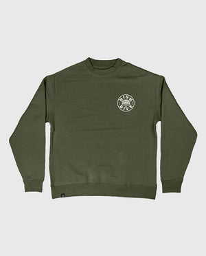 Limited Edition HDA Panther Logo Bottle Green Jumper