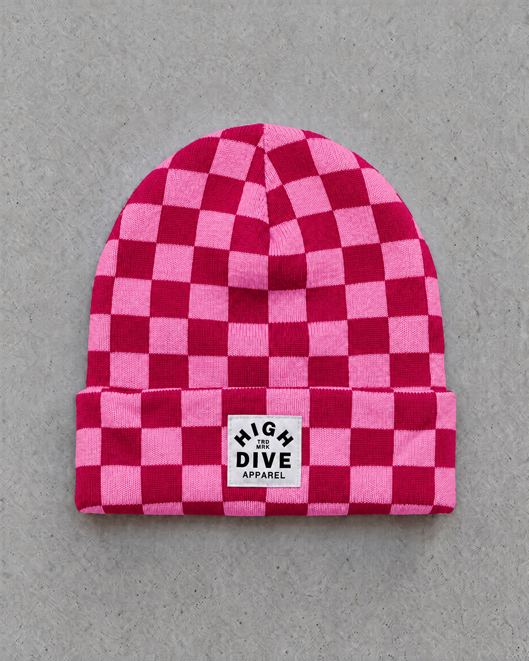 Gorro gris antiguo con rosa bordada