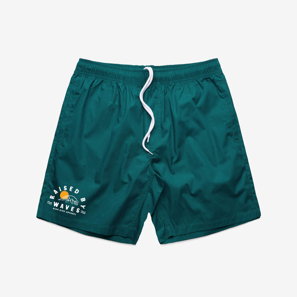 Pantalones cortos de playa Atlantis de Raised By Waves 