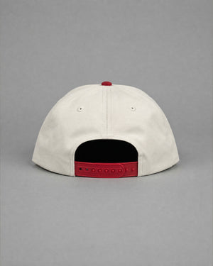 Gorra High Dive roja de dos tonos