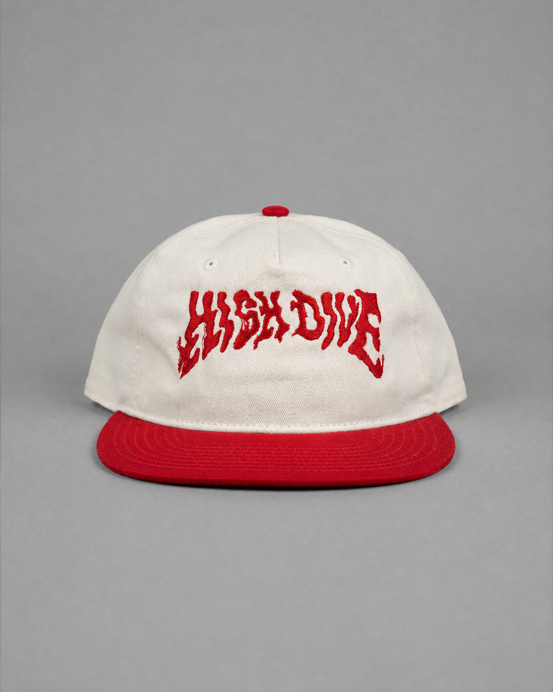 Gorra High Dive roja de dos tonos