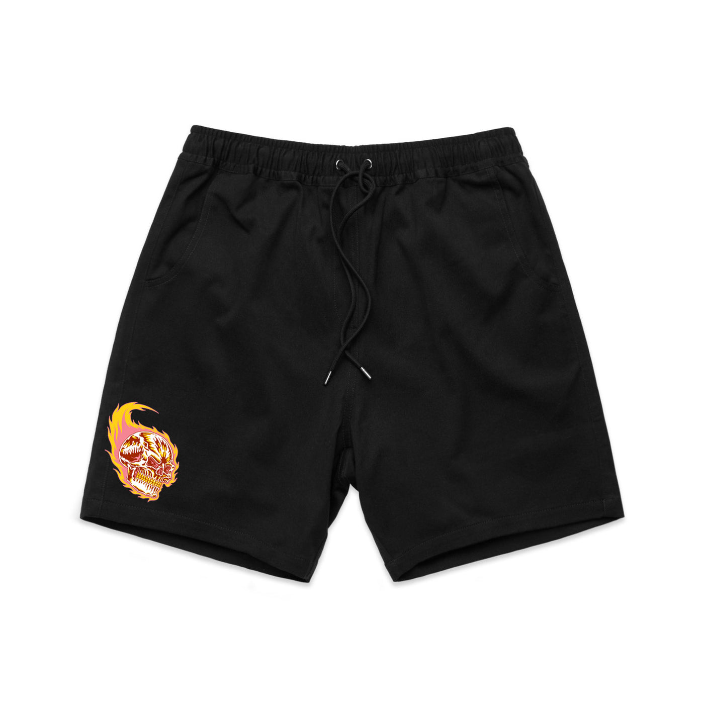 Ride Or Die Black Walk Shorts