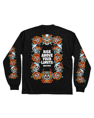 Rise Above Black Heavy Long Sleeve