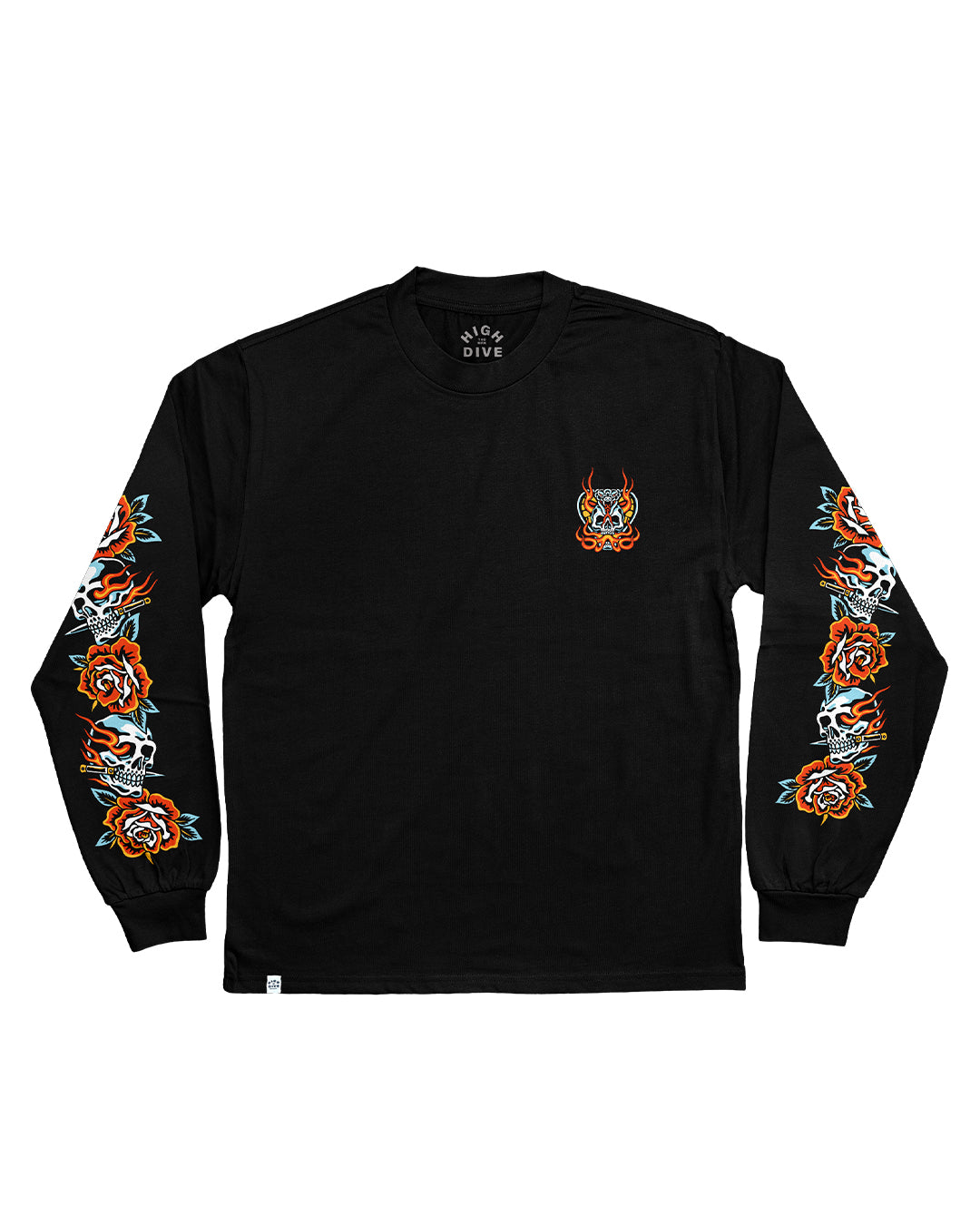 Rise Above Black Heavy Long Sleeve