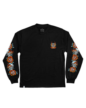 Rise Above Black Heavy Long Sleeve
