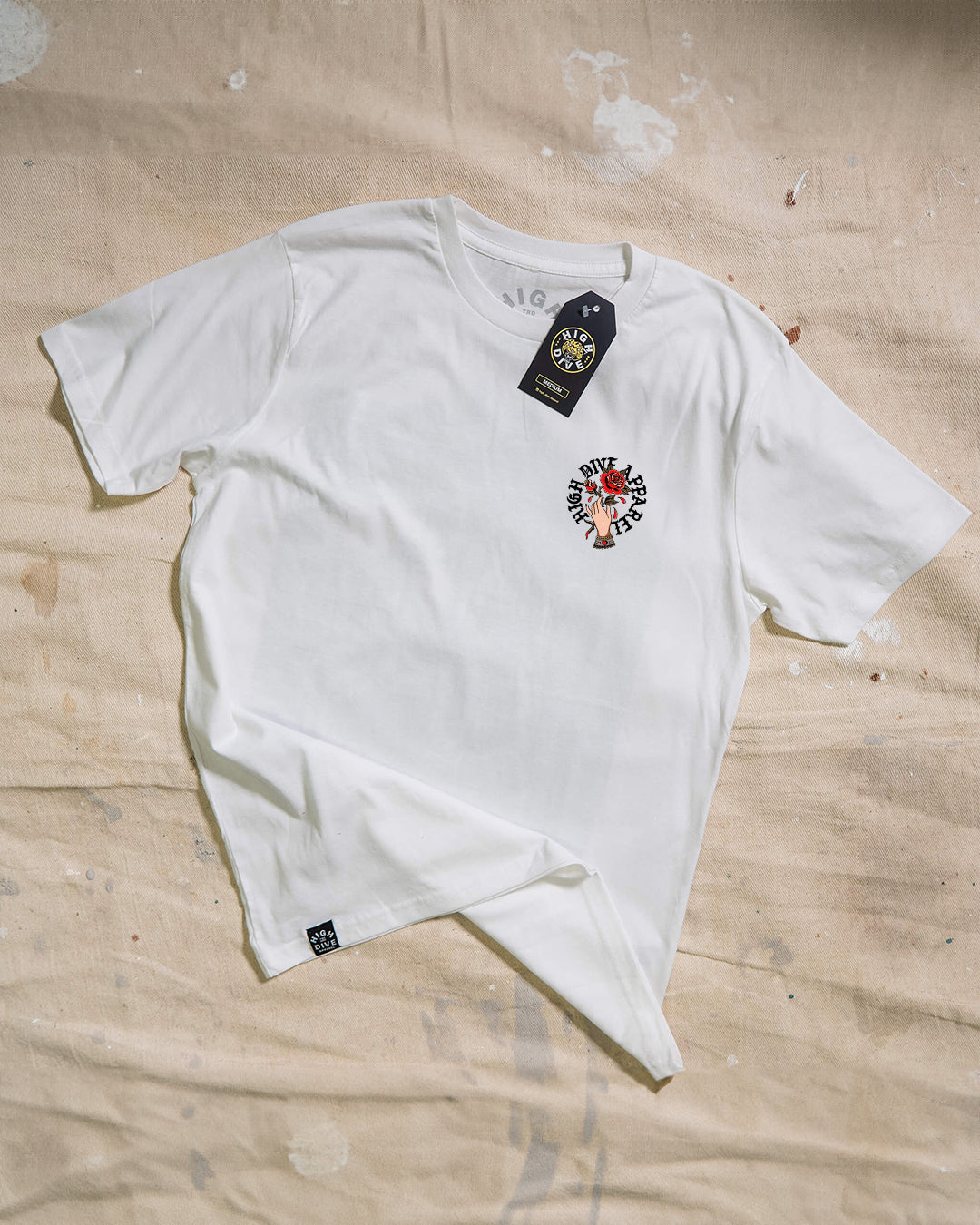 Hold The Rose White T-Shirt