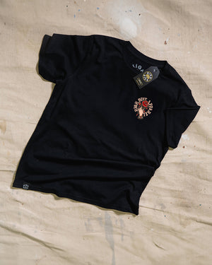 Hold The Rose Black T-Shirt