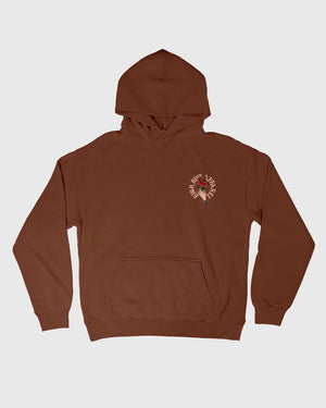Hold The Rose Clay Oversized Hoody