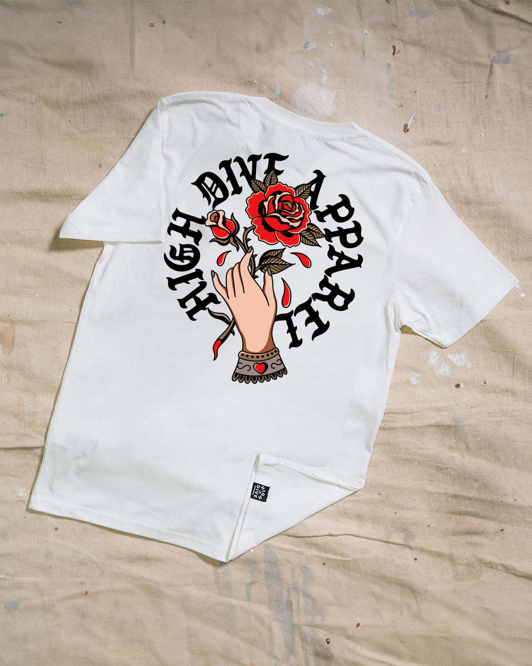 Hold The Rose White T-Shirt