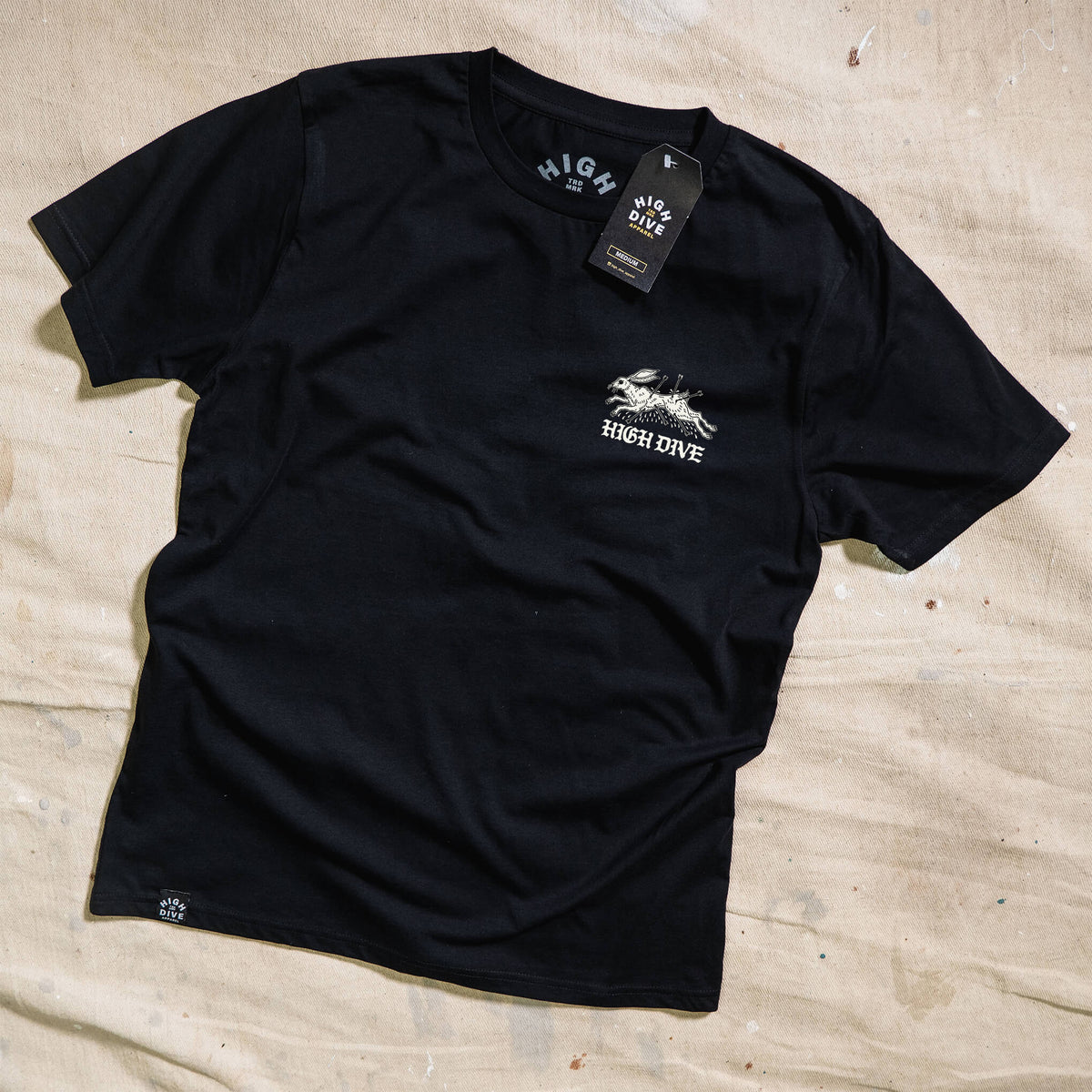 Running Myself Into The Ground Black T-Shirt