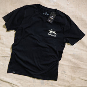 Running Myself Into The Ground Black T-Shirt