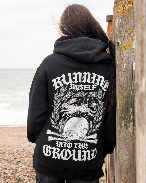 Running Into The Ground Oversized Hoody