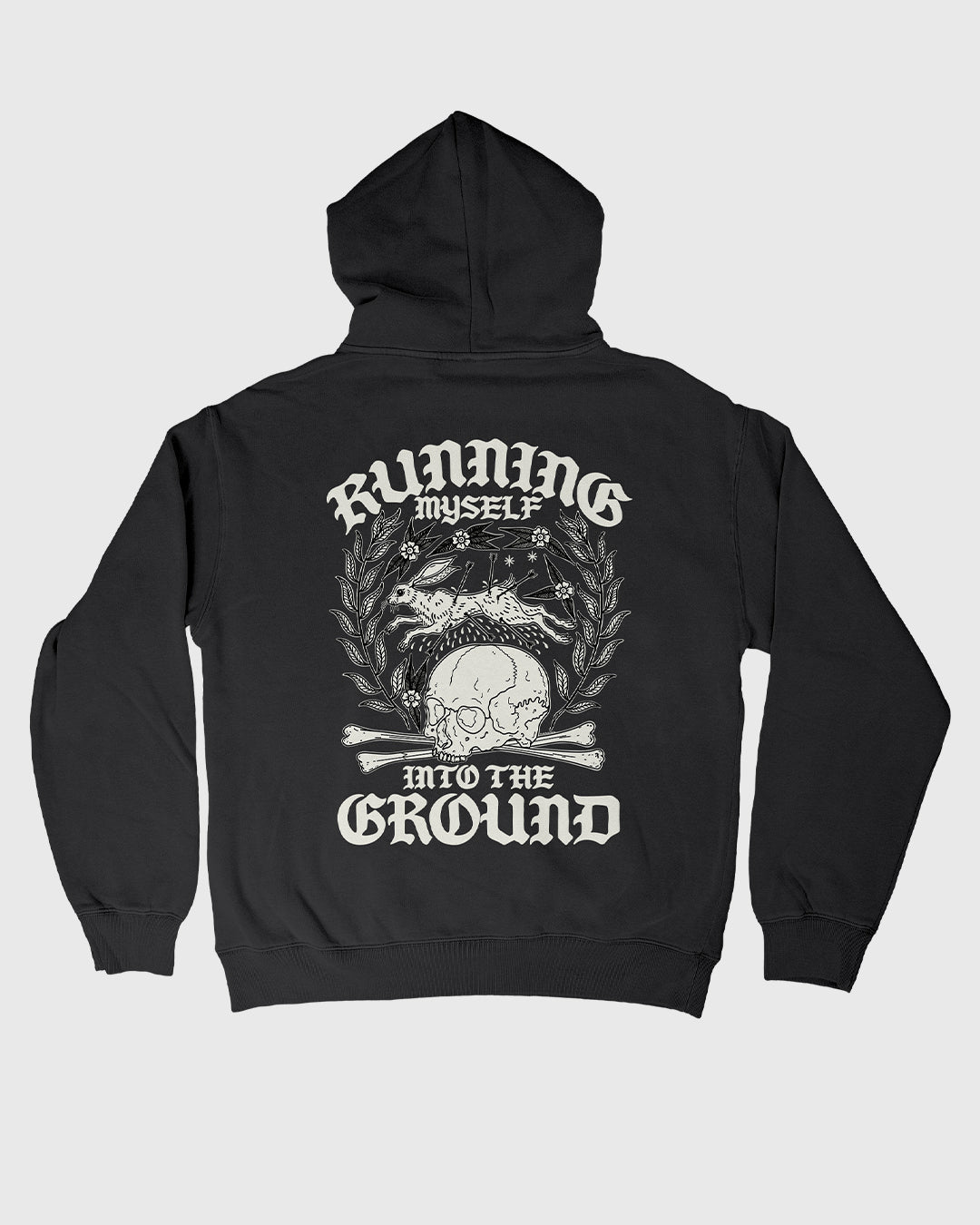 Running Into The Ground Oversized Hoody