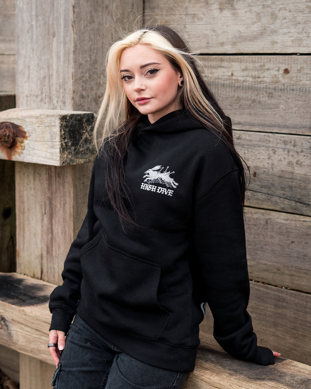 Running Into The Ground Oversized Hoody