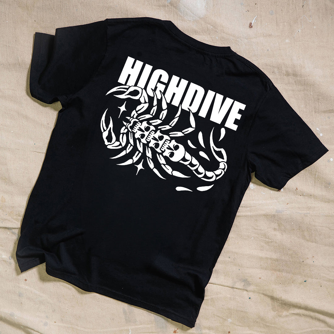 Trad Scorpion Black Tee