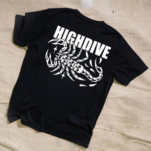 Trad Scorpion Black Tee