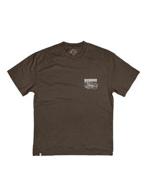 Trad Scorpion Heavy Tee Faded Walnut