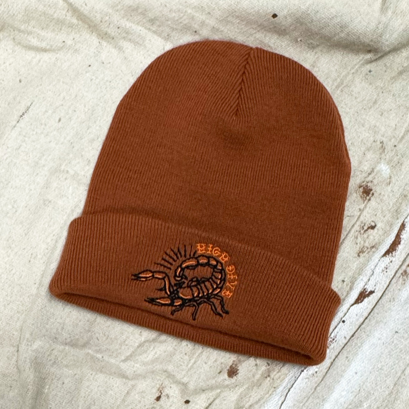 Scorpion Clay Beanie