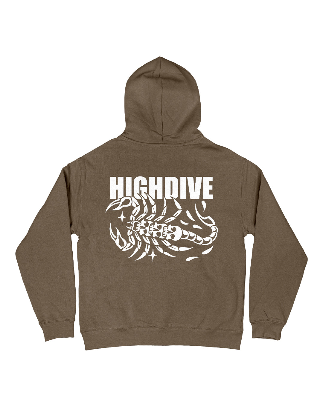 Trad Scorpion Oversized Chocolate Hoody