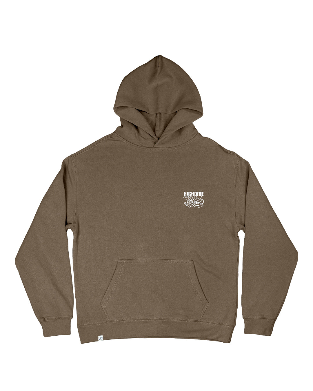 Trad Scorpion Oversized Chocolate Hoody