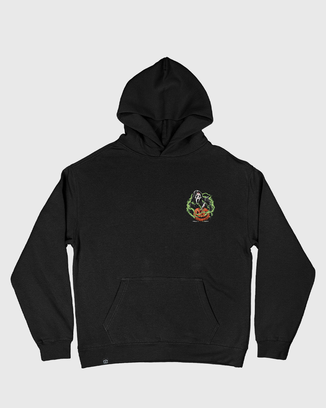 Scream Pumpkin Black Oversized Hoody