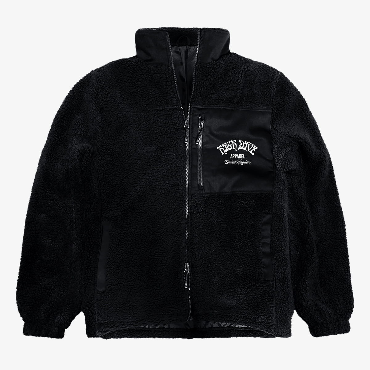 High Dive United Kingdom Sherpa Fleece Jacket