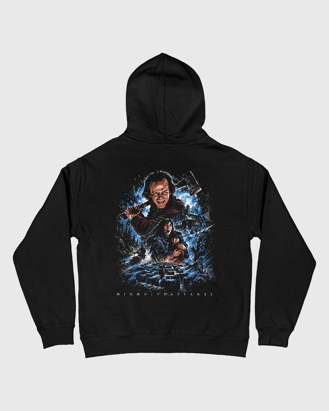 Shining Black Oversized Hoody