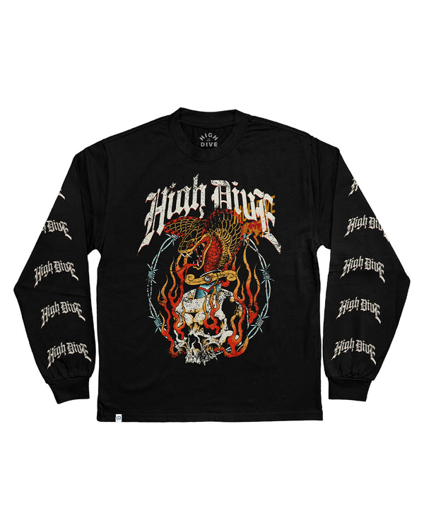 Hellbound Black Heavy Long Sleeve