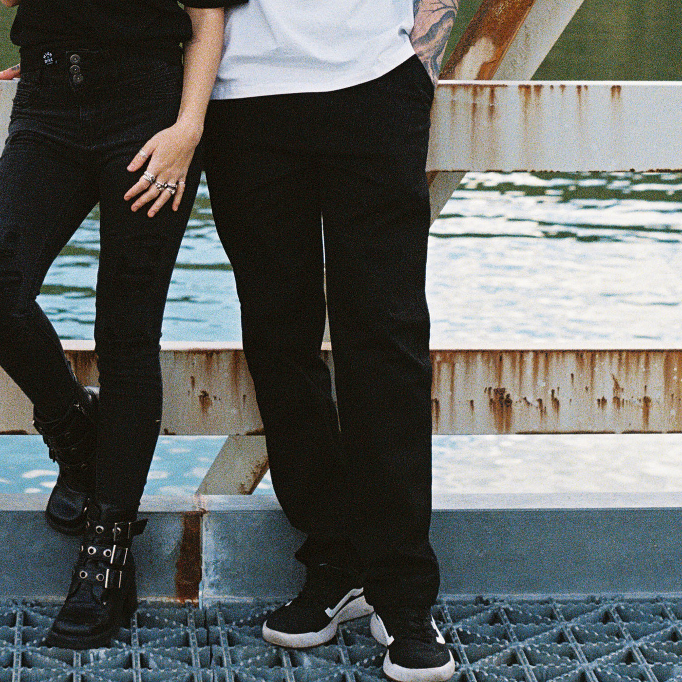 Skull Straight Trousers