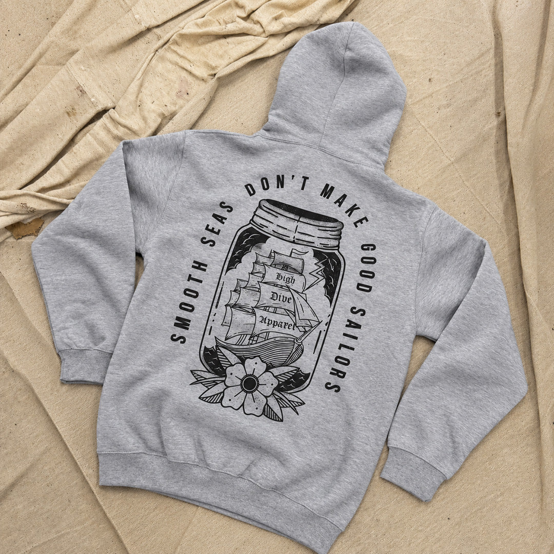 Sudadera con capucha La vida es sombría 