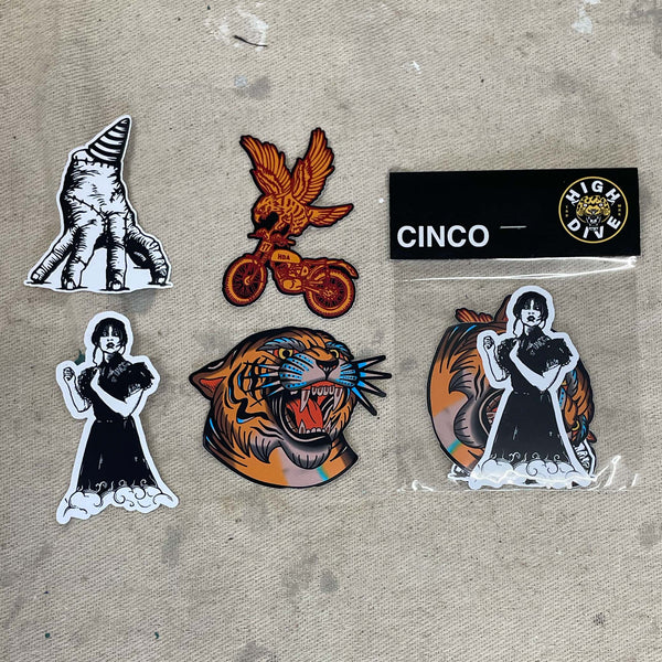 Sticker Pack Cinco