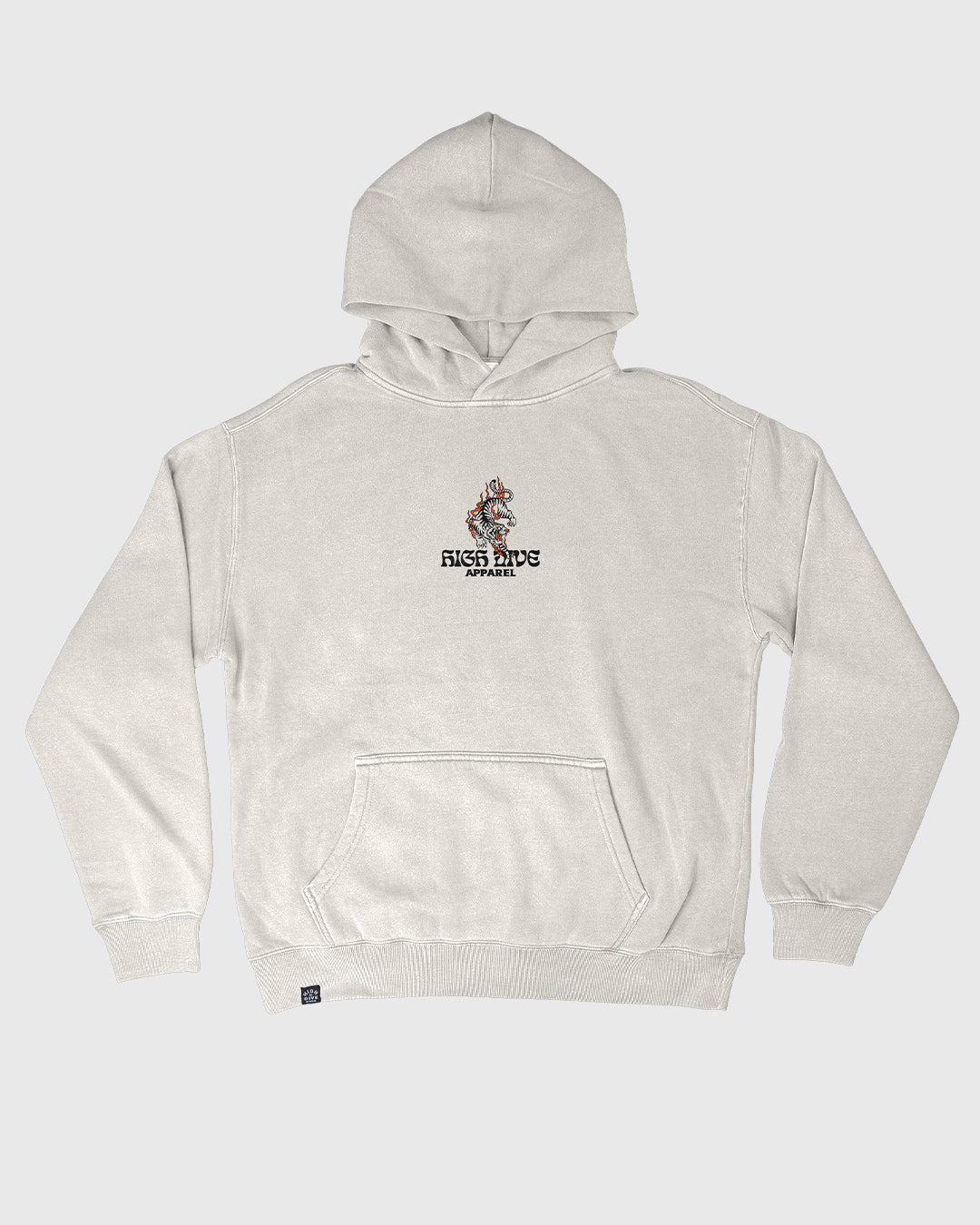 Strike First Faded Bone Oversized Hoody