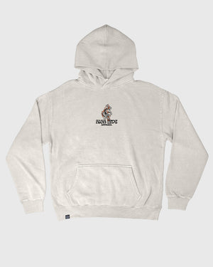 Strike First Faded Bone Oversized Hoody