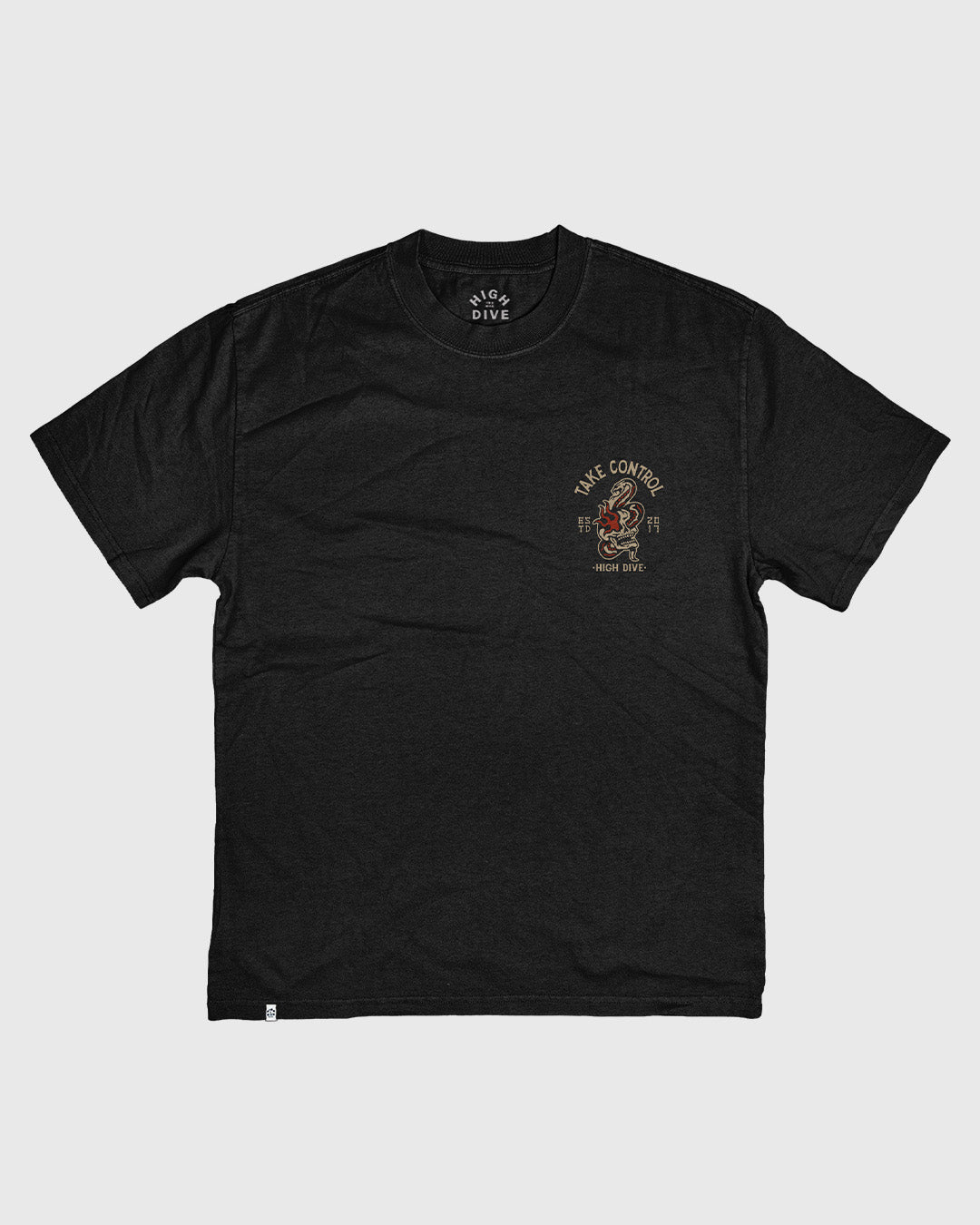 Camiseta descolorida ultra pesada de MadMan 