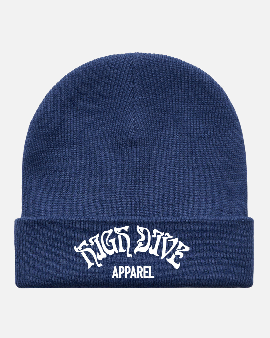 HDA Embroidered Blue Beanie