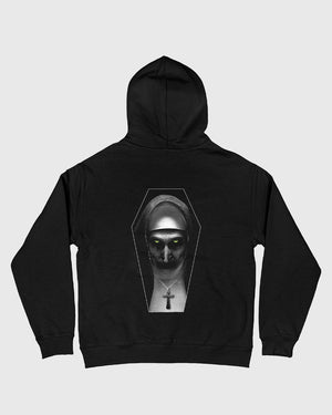 The Nun Coffin Black Oversized Hoody