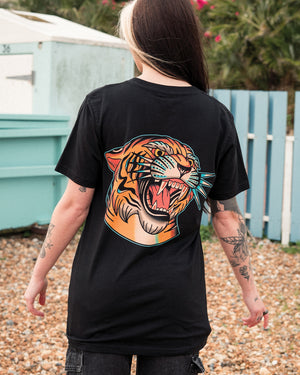 Flash Tiger Black T-Shirt