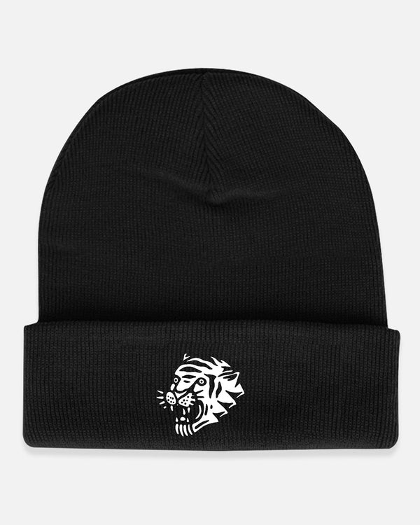 Tiger Black Beanie